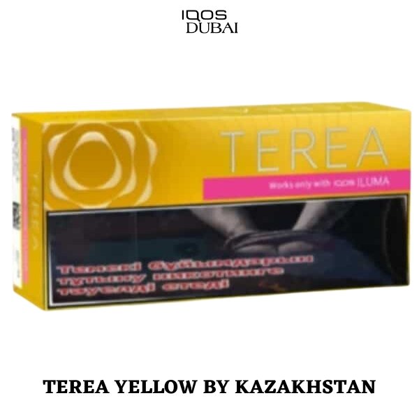 IQOS TEREA YELLOW BY KAZAKHSTAN