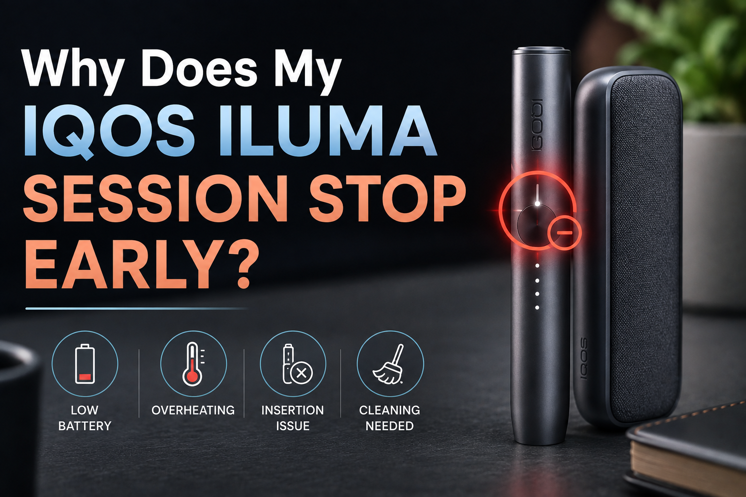 Why Does My IQOS Iluma Session Stop Early