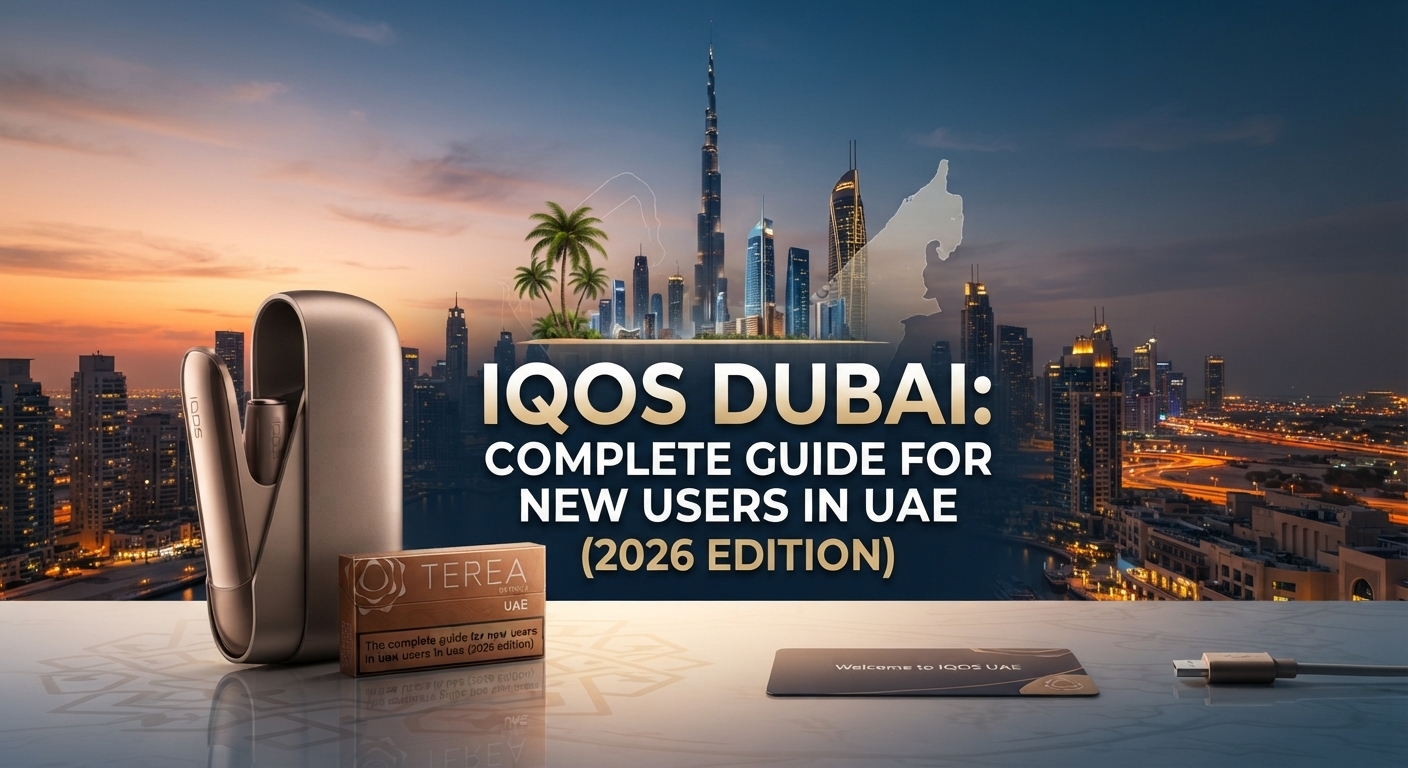 IQOS Dubai Complete Guide for New Users in UAE (2026 Edition)