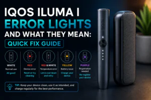 IQOS Iluma I Error Lights And What They Mean