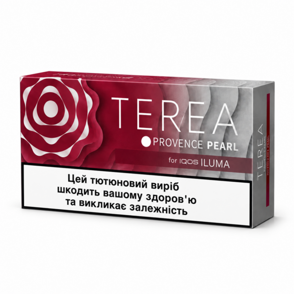 TEREA Provence Pearl Uzbekistan heated tobacco pack for IQOS ILUMA