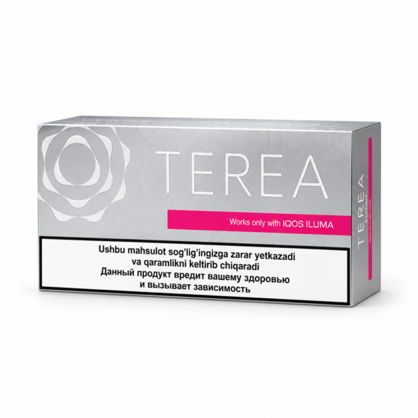TEREA Silver Uzbekistan heated tobacco pack for IQOS ILUMA