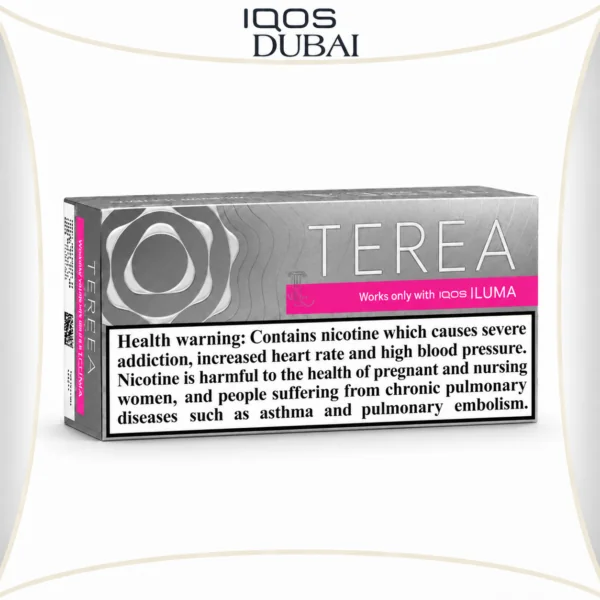 IQOS TEREA Silver Italy product pack on white background