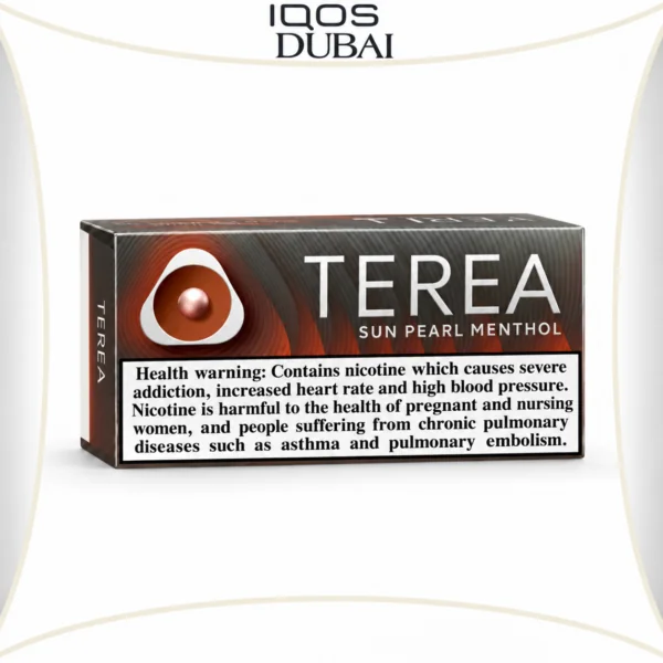 QOS TEREA Sun Pearl Menthol Italy product pack on white background