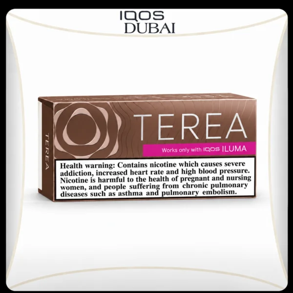 IQOS TEREA Teak Italy product pack on white background
